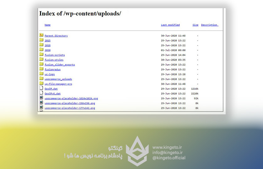 آموزش غیر فعالسازی Directory Browsing در پنل CPanel هاست